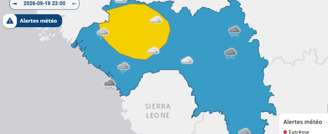 Météo : l’ANM alerte sur de fortes averses orageuses et un risque élevé d’inondation cette nuit