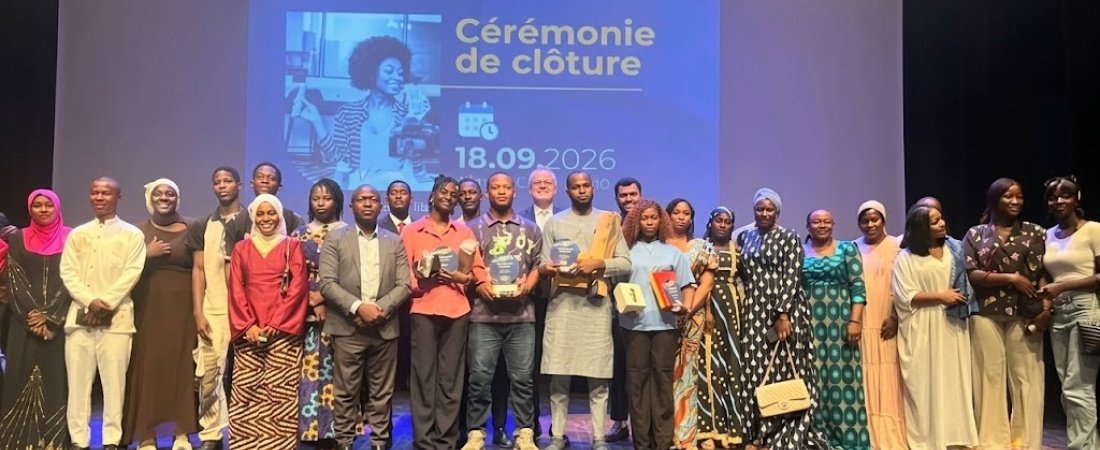 « Filme la Guinéenne qui t’inspire » : quatre jeunes récompensés à Conakry