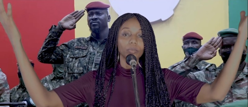 Johanna Barry Colonel Mamady Doumbouya