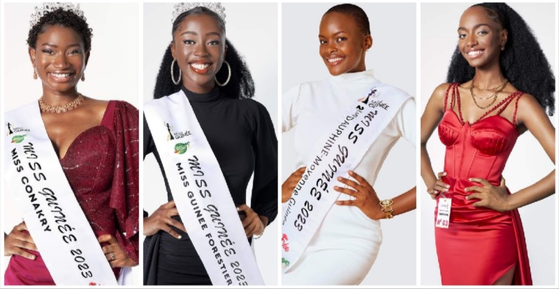 Les finalistes Miss Guinée 2023