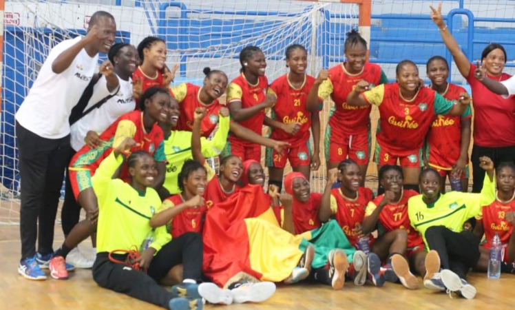 L'équipe cadette du handball féminin 