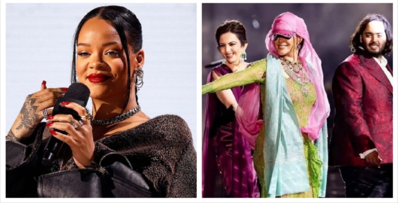 Rihanna brille lors d'un concert exclusif en Inde : Une soirée de prestige à Prix d'Or