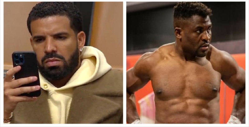 Pari perdu : Drake voit 600 000 dollars s'envoler avec la défaite de Ngannou contre Joshua