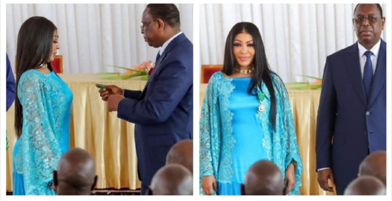 Viviane Chidid Ndour  Macky Sall