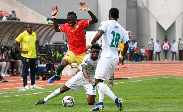 Sénégal vs Guinée à Bafoussam.