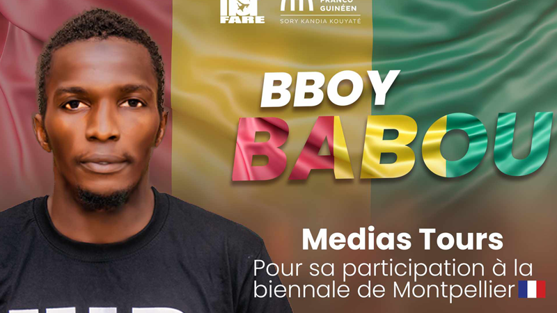 Biennale Afrique Europe Montpellier 2023 : L'Association Hip Hop Faré et BBoy Babou représenteront la Guinée !