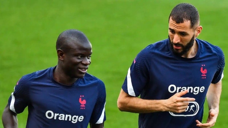 N'Golo Kanté, Karim Benzema