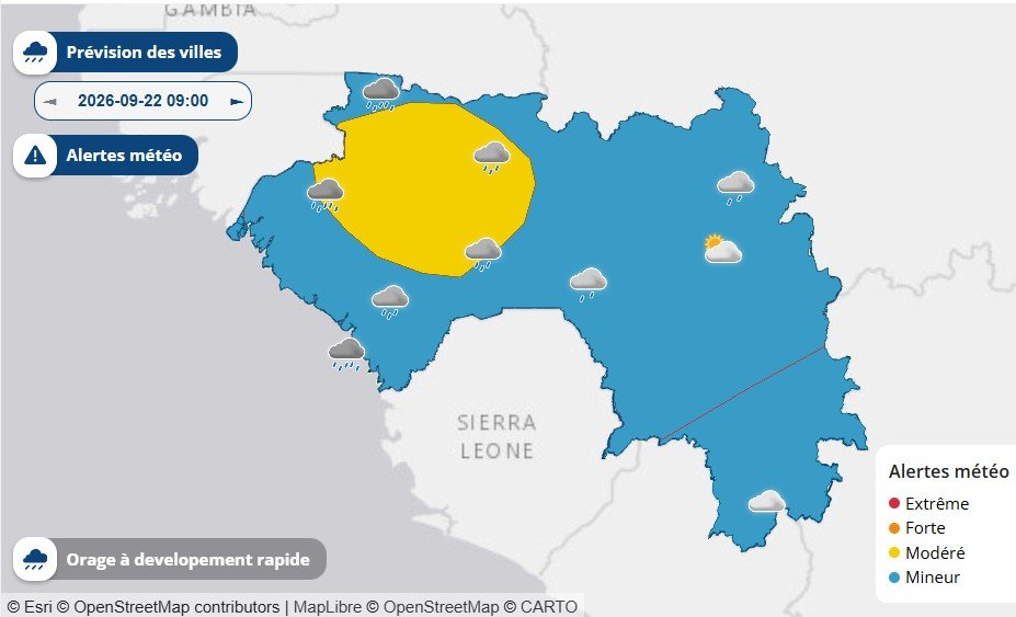 Météo Guinée