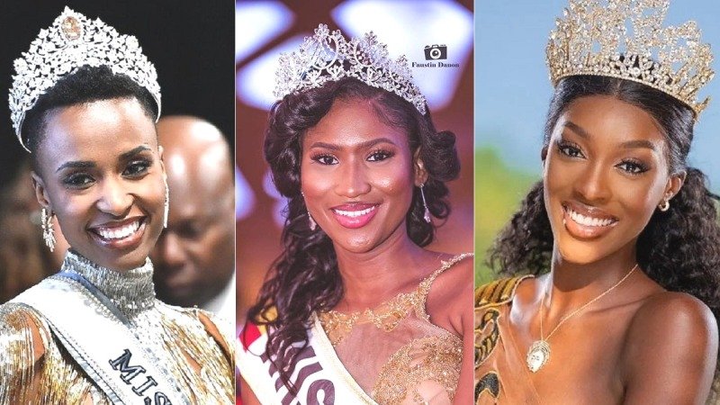 Zozibink Tunzi (Sud Afrique), Saran Bah ( Guinée), Olivia Yacé (Cote d’Ivoire)