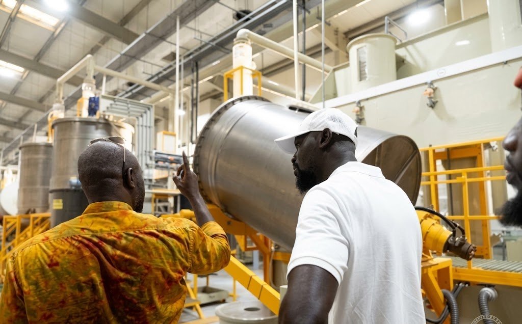 Raffinage de l'or en Guinée