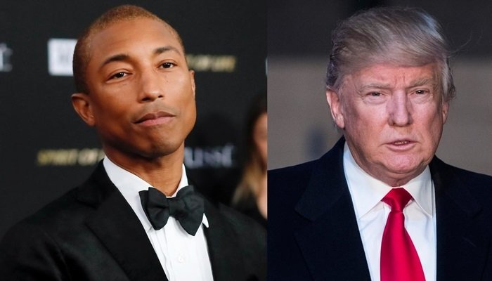 Pharell Williams et Donald Trump