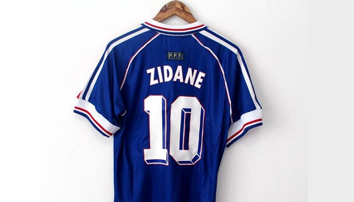 Maillot 10 de Zidane