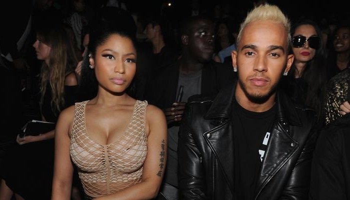 Nicky Minaj et Lewis Hamilton