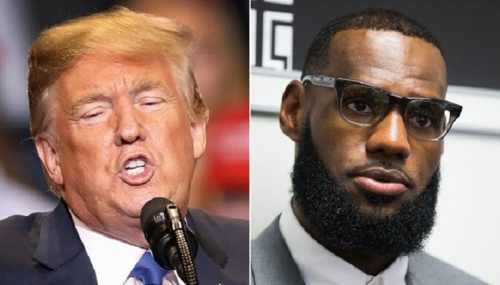 Donald Trump et LeBron James