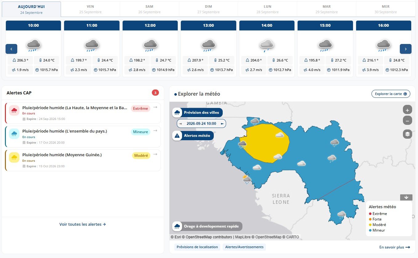 Météo Guinée