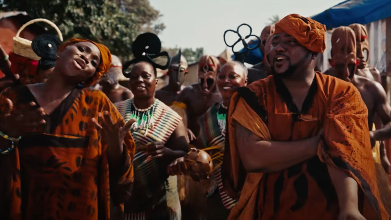 Capture d'écran du clip &quot;Kahwama&quot;