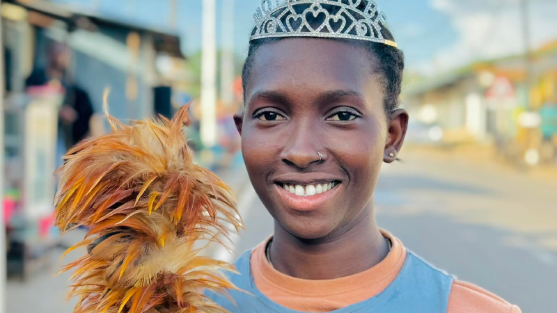 Web humoriste et créatrice de contenu guinéenne Gambalou 