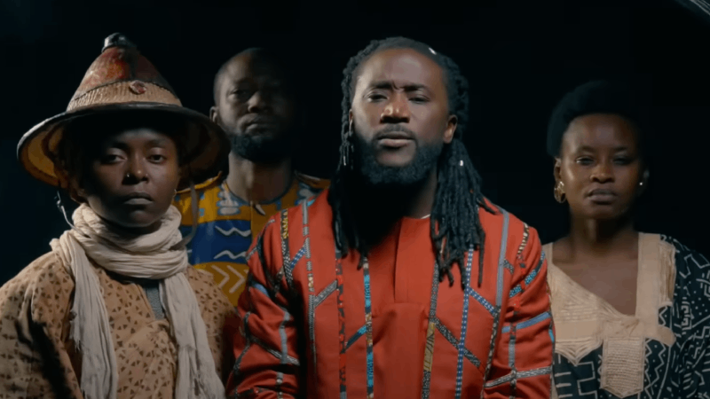 Capture d'écran du clip &quot;IB Kouma&quot;