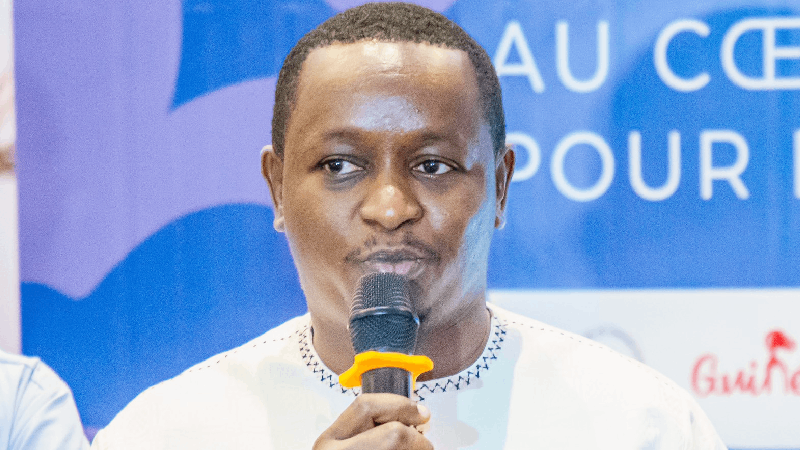 Le ministre de la Culture, du Tourisme et de l&#039;Artisanat de la Guinée, Moussa Moïse Sylla