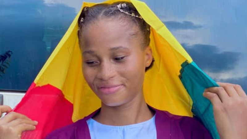 Véronique EDO, championne du concours sous-régional d’art oratoire "Ô Féminin"