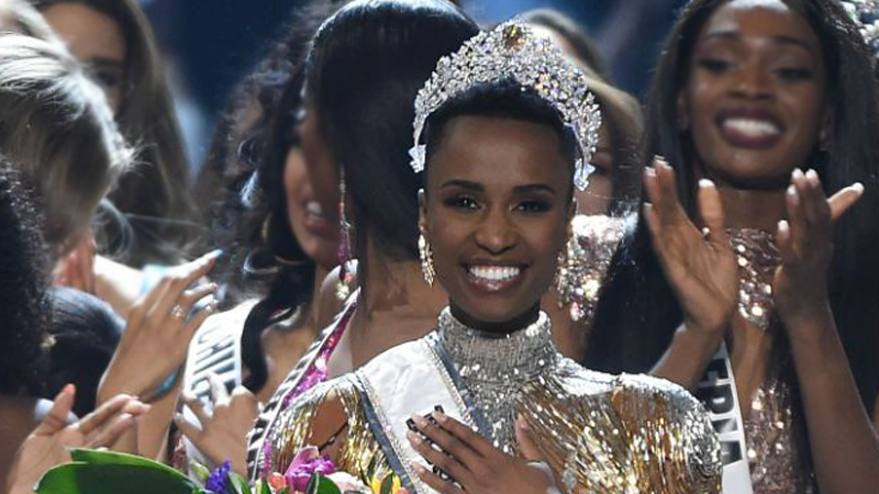La Miss Afrique du Sud couronnée Miss Univers 2019 aux USA.
