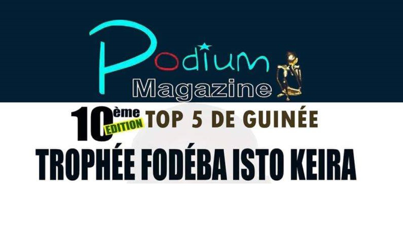Top 5 de Podium Magazine : c’est désormais le 14 Décembre  au CCFG pour la remise de la 10ème édition ! 