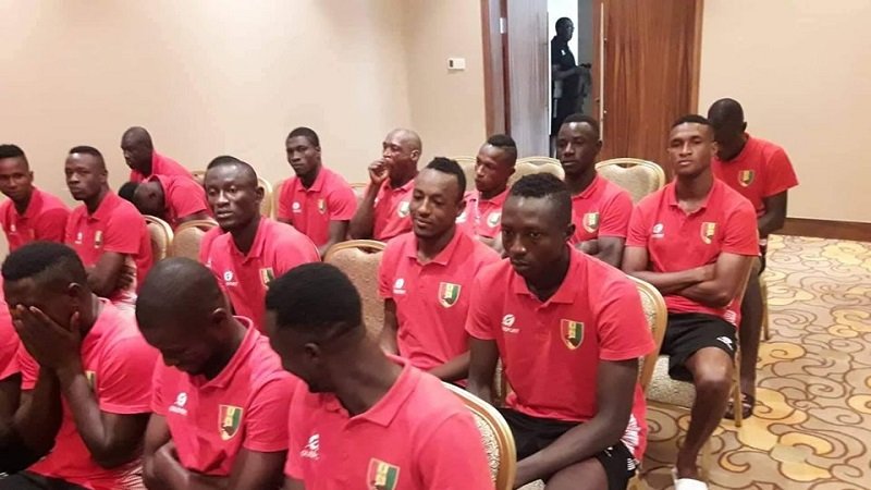 CHAN 2020 : Le staff du Syli local réclame sa prime et refuse de quitter l’hôtel.