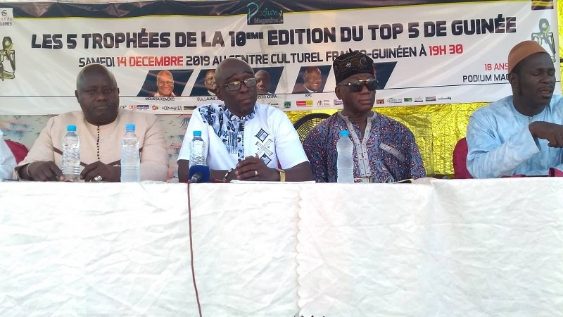 Top 5 de Guinée: les artistes nominés dans les cinq catégories désormais connus !