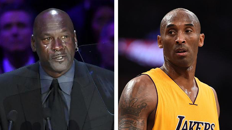 Michael Jordan pleurs en rendant hommage à Kobe Bryant (vidéo)