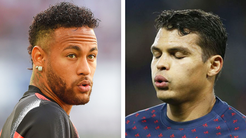 Covid-19 : de peurs, manque de nourriture, Neymar et Thiago Silva ont "fuit" la France 