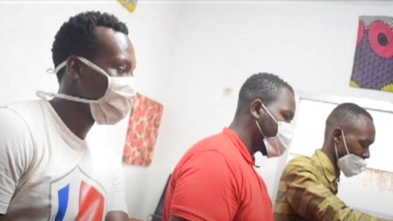 "Halte Covid-19" un clip de sensibilisation du collectif d'artistes "Vouloir C'est Pouvoir"