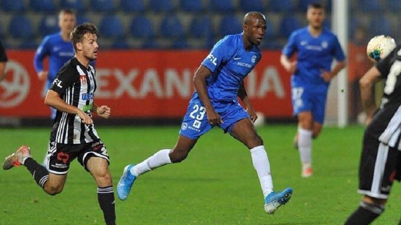 Kamso Mara, buteur pour la cinquième fois avec Slovan Liberec