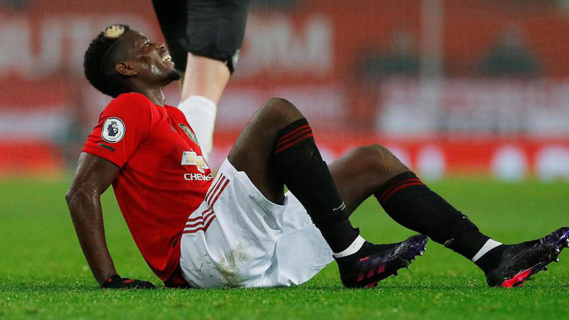Les dernières nouvelles sur la blessure de Paul Pogba lors du match face à Everton !