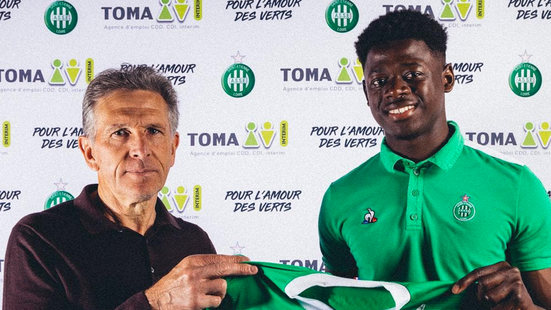 Saïdou Sow prolonge son contrat avec à l’AS Saint-Etienne (Officiel)