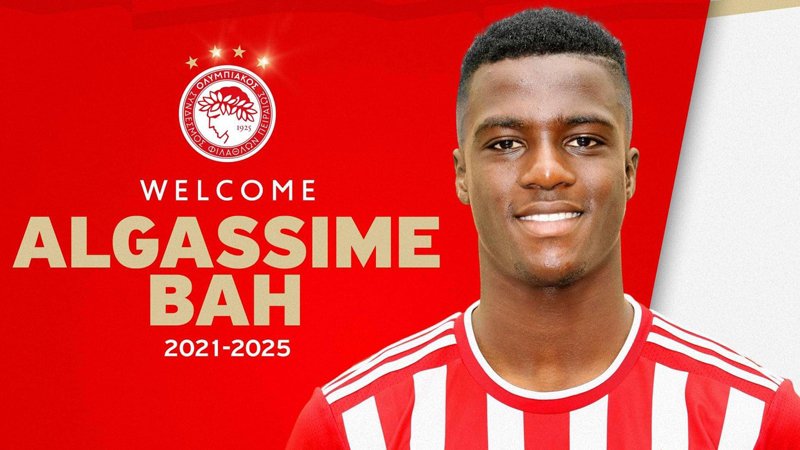 MERCATO / Olympiacos : Algassimou Bah s'engage pour 4 ans
