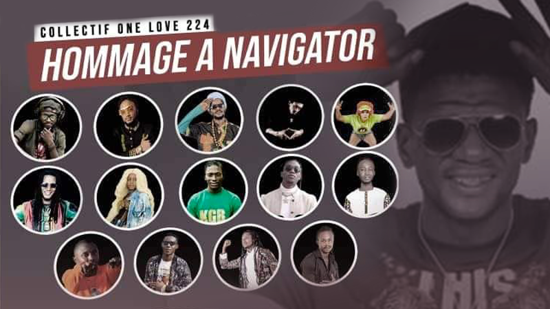 Collectif "One Love 224" : Plus d’une dizaine d’artistes rendent hommage à Navigator