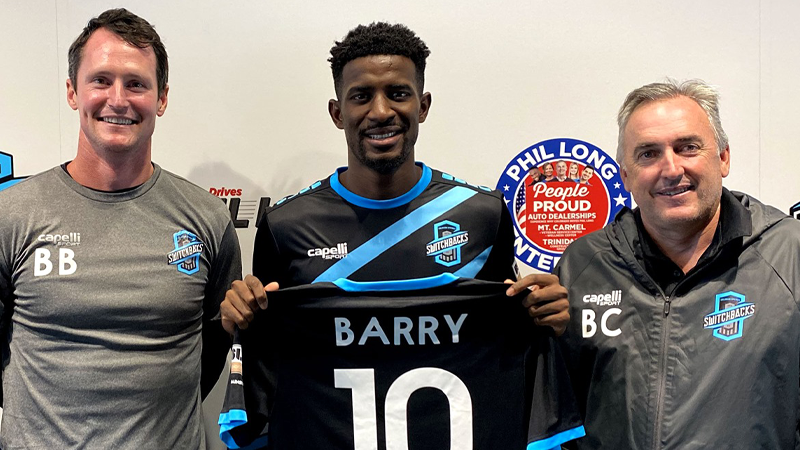 Colorado Springs : Hadji Barry, prolonge son contrat pour deux ans !