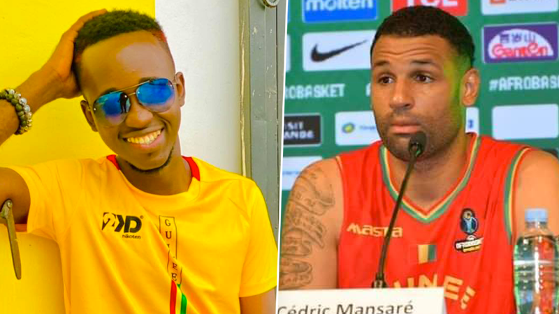 Le capitaine de l’équipe nationale de Basket valide "Guinéen" d'MC Freshh (vidéo)