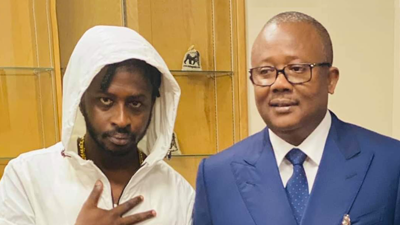 New York : L'artiste guinéen Safa Diallo reçu par le Président de la Guinée Bissau
