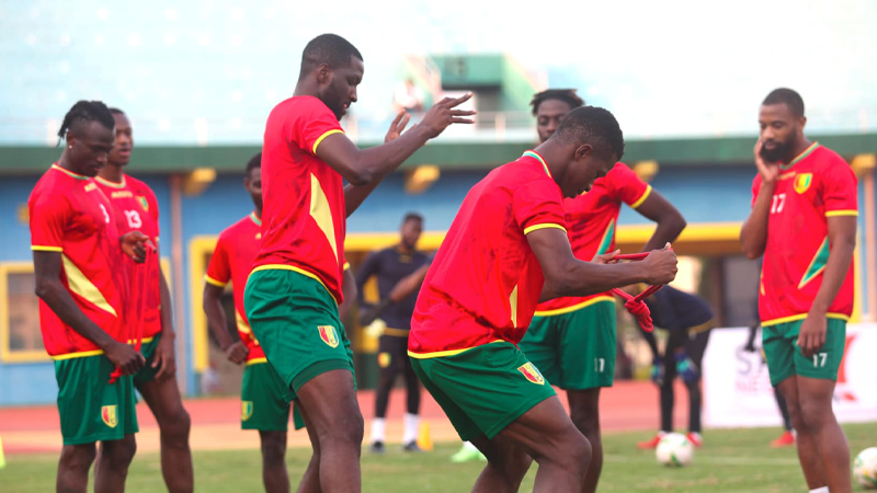 Battue (3-0) à l'aller, la Guinée va essayer de prendre sa revanche cet après-midi contre le Rwanda !