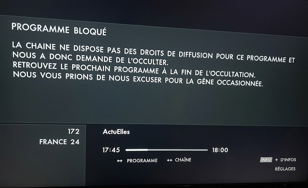 France 24 désormais bloquée sur Canal+ en Guinée